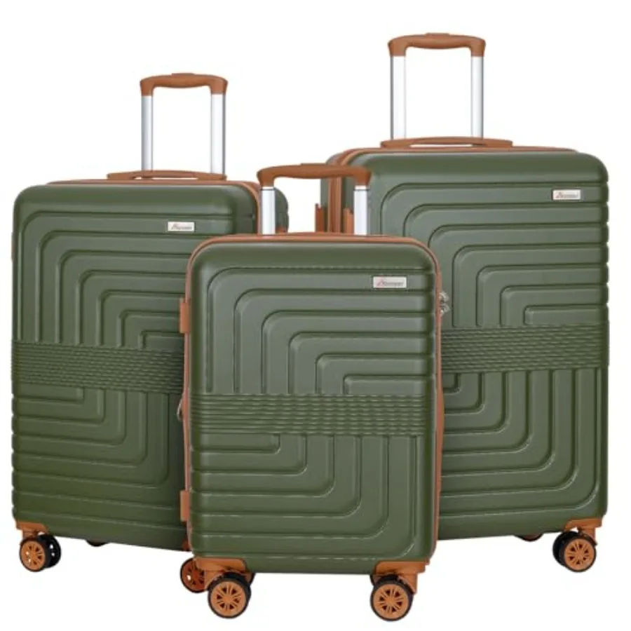 Expandable Hard Shell Luggage Set - Set di valigie espandibili in 3