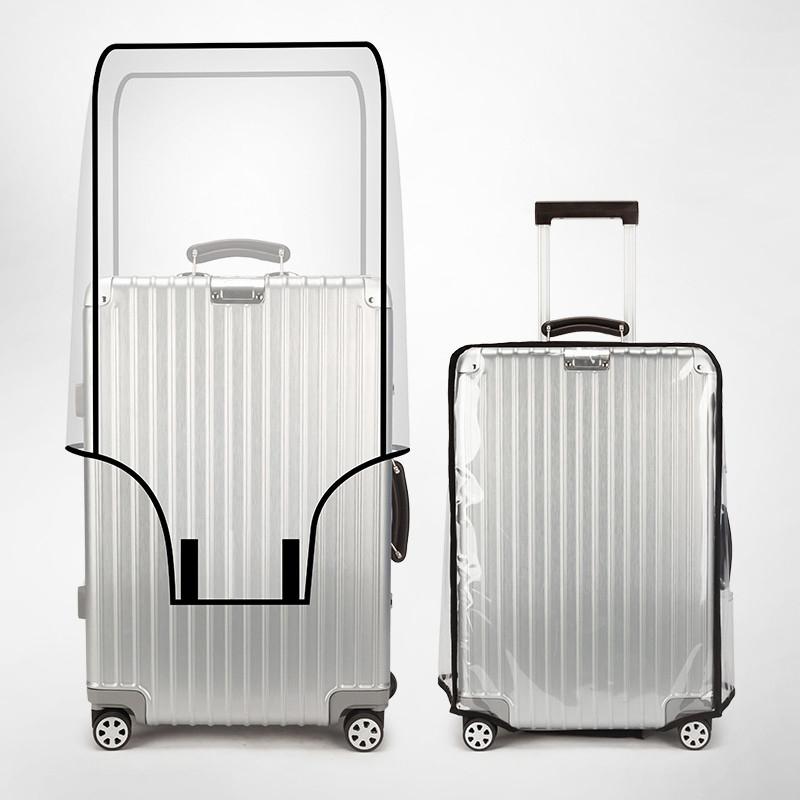 Waterproof Suitcase Cover Protector - Copertura per valigie in PVC trasparente