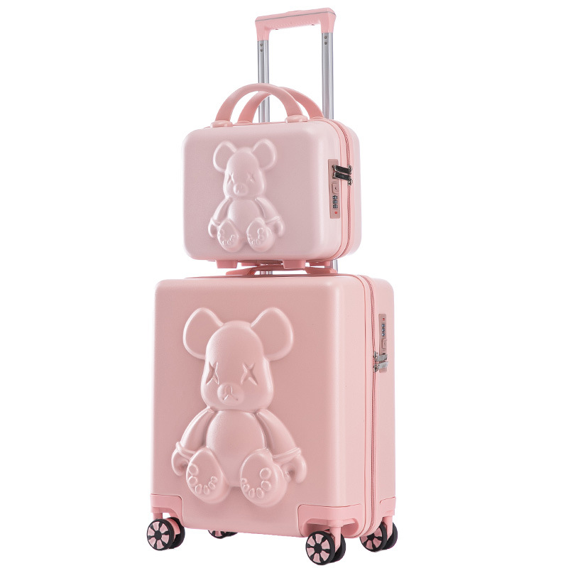 Spinner Wheel Rolling Suitcase 20 Inch - Valigia da viaggio da 18 