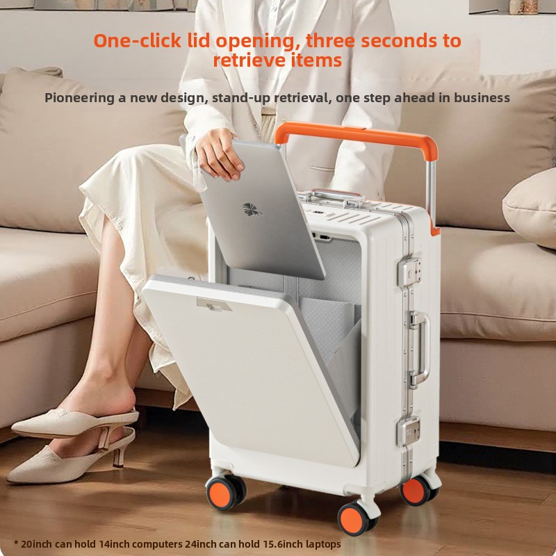 Aluminum Frame Carry On Luggage - Valigia da viaggio con telaio in