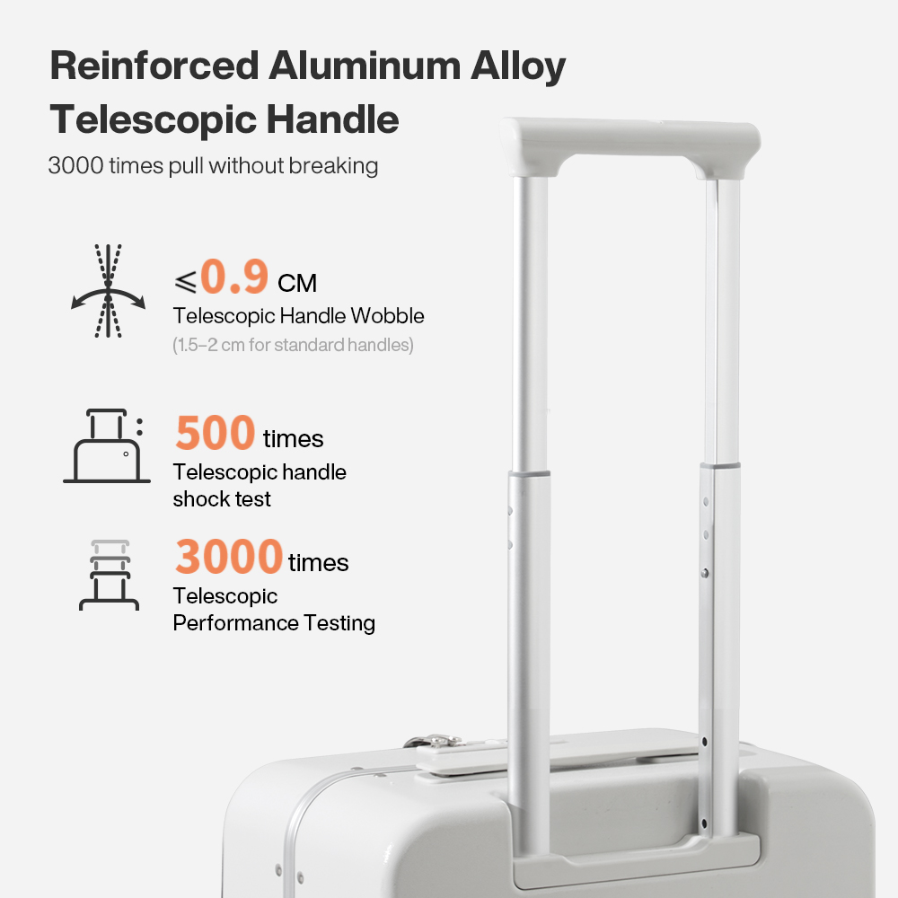 Valigia rigida da 14 pollici c - Aluminum Frame Carry On Luggage recensione e prezzo