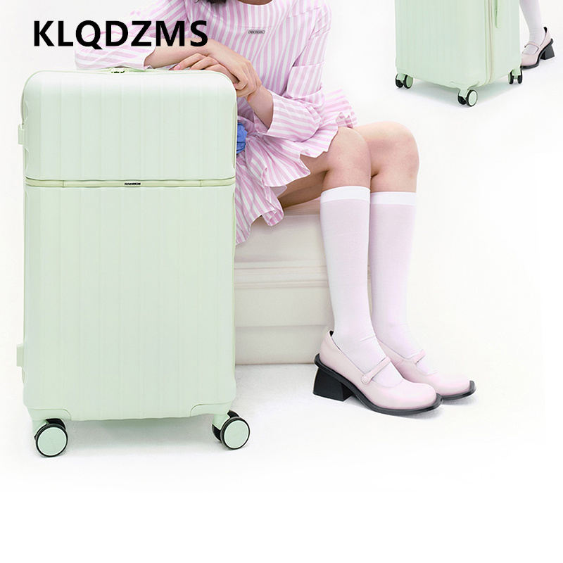 KLQDZMS Valigia con ruote Trol - Spinner Wheel Rolling Suitcase 20 Inch recensione e prezzo