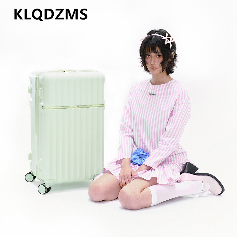 KLQDZMS Valigia con ruote Trol - Spinner Wheel Rolling Suitcase 20 Inch recensione e prezzo