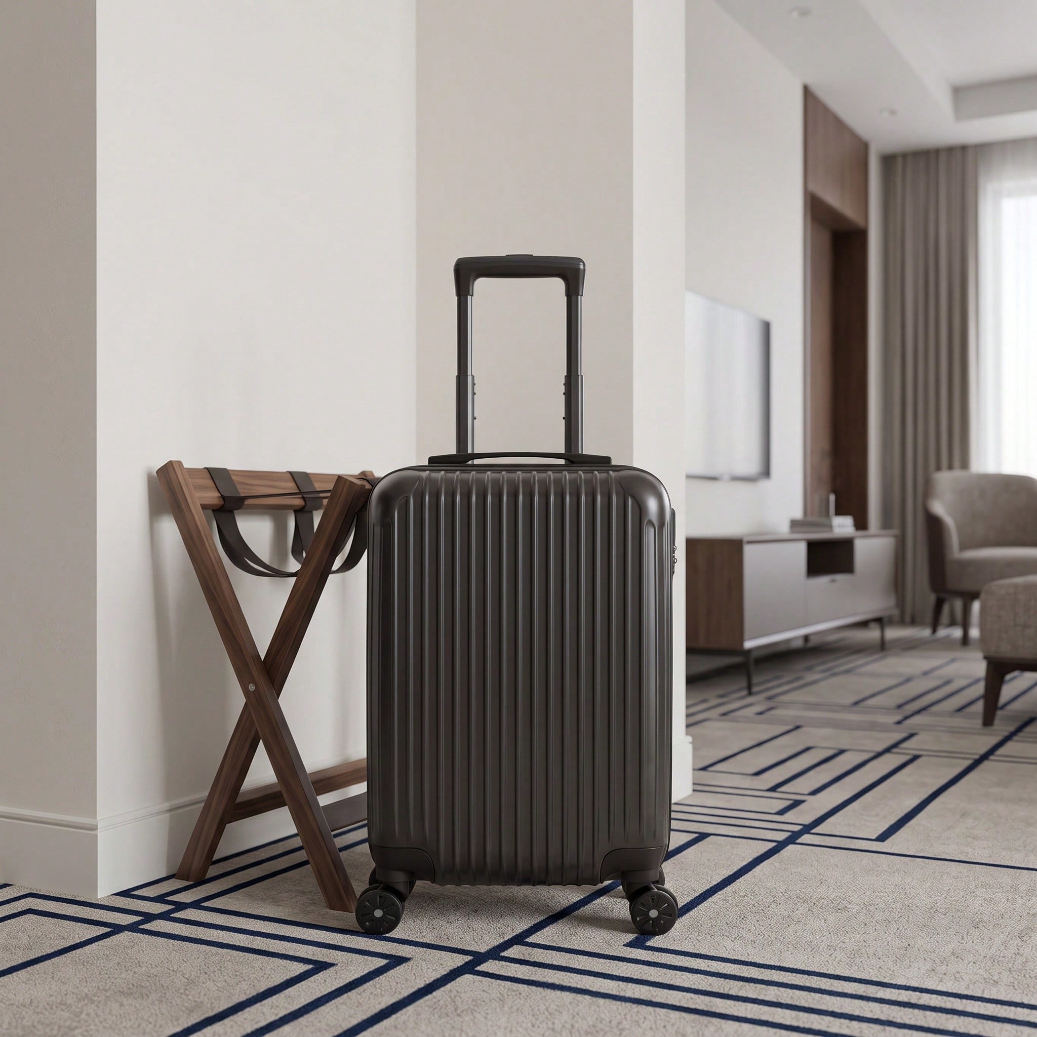 Valigia rigida da 20 pollici i - Cabin Size Lightweight Travel Trolley recensione e prezzo