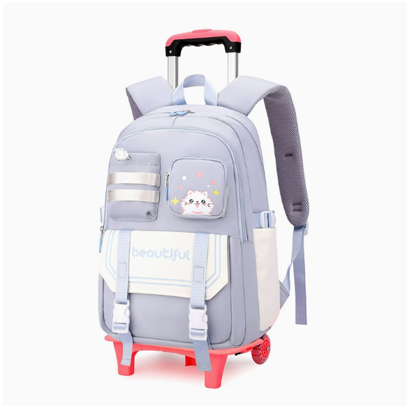 Zaino con ruote per la scuola  - Foldable Rolling Luggage Bag recensione e prezzo