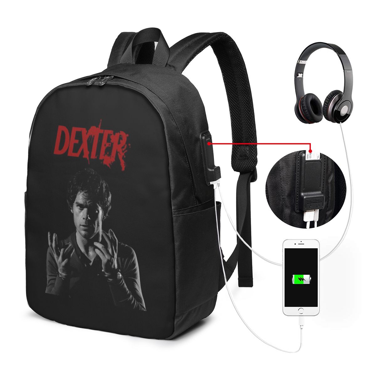 Zaino Movie Dexter Morgan, bor - Travel Bags recensione e prezzo