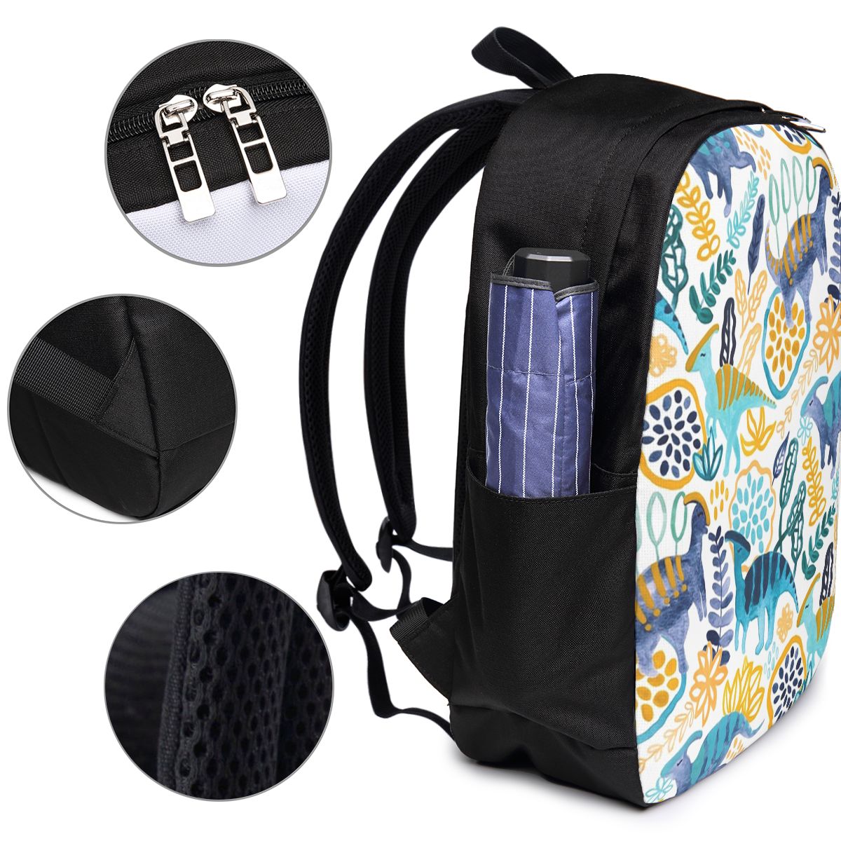Gouache Parasaurolophuses Zain - Backpacks recensione e prezzo