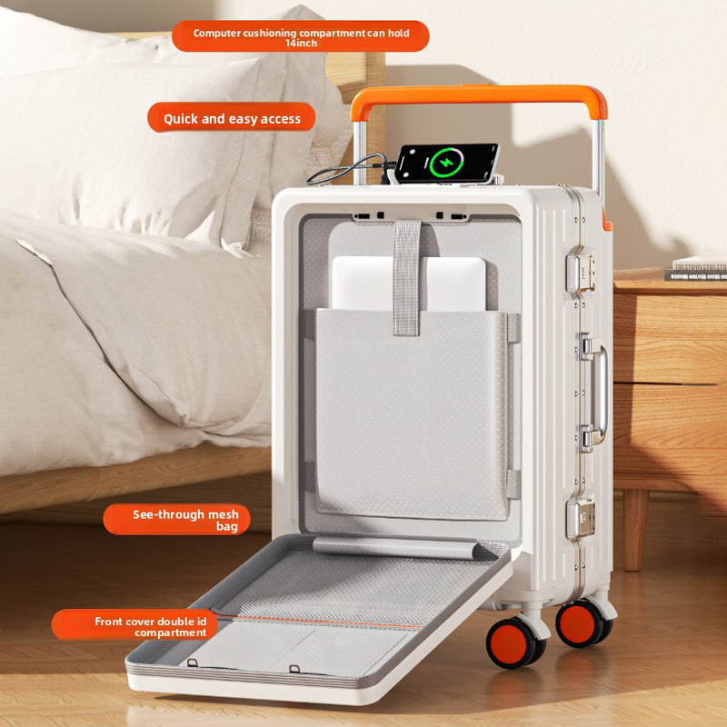 Valigia da viaggio con telaio  - Aluminum Frame Carry On Luggage recensione e prezzo